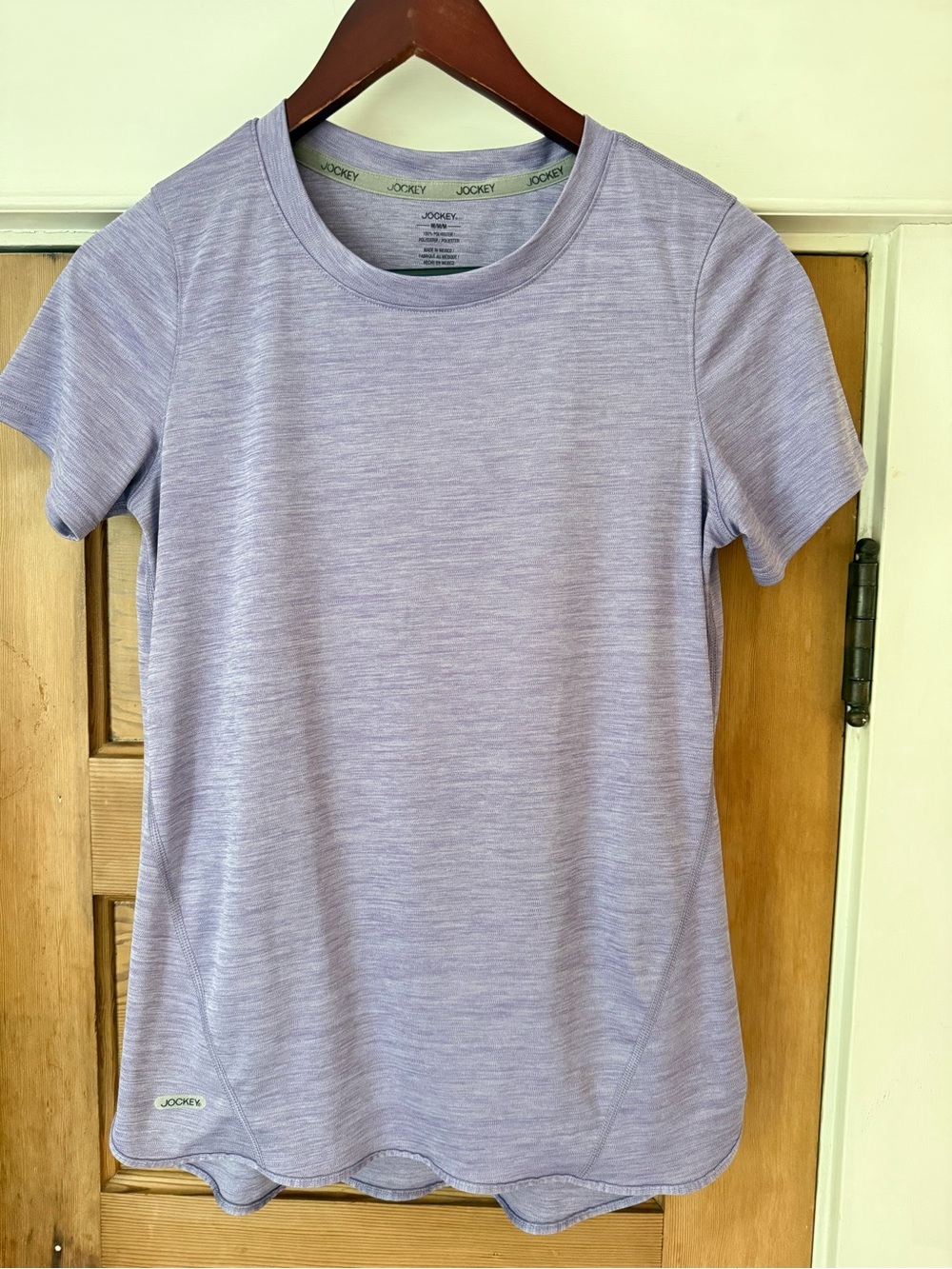 Jockey Light Lavender Heather Performance Tee